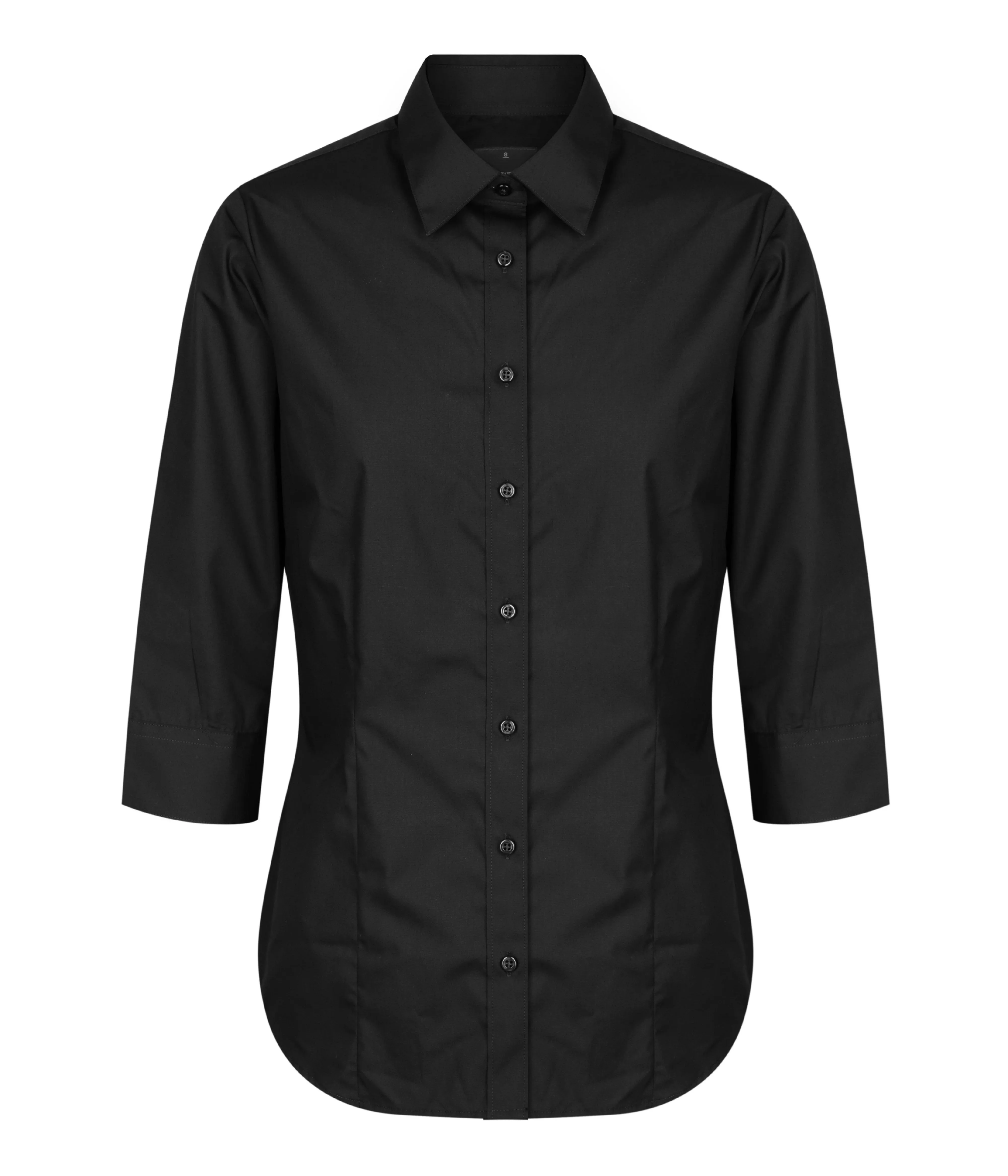 1520WZ Premium Poplin 3/4 Sleeve Shirt