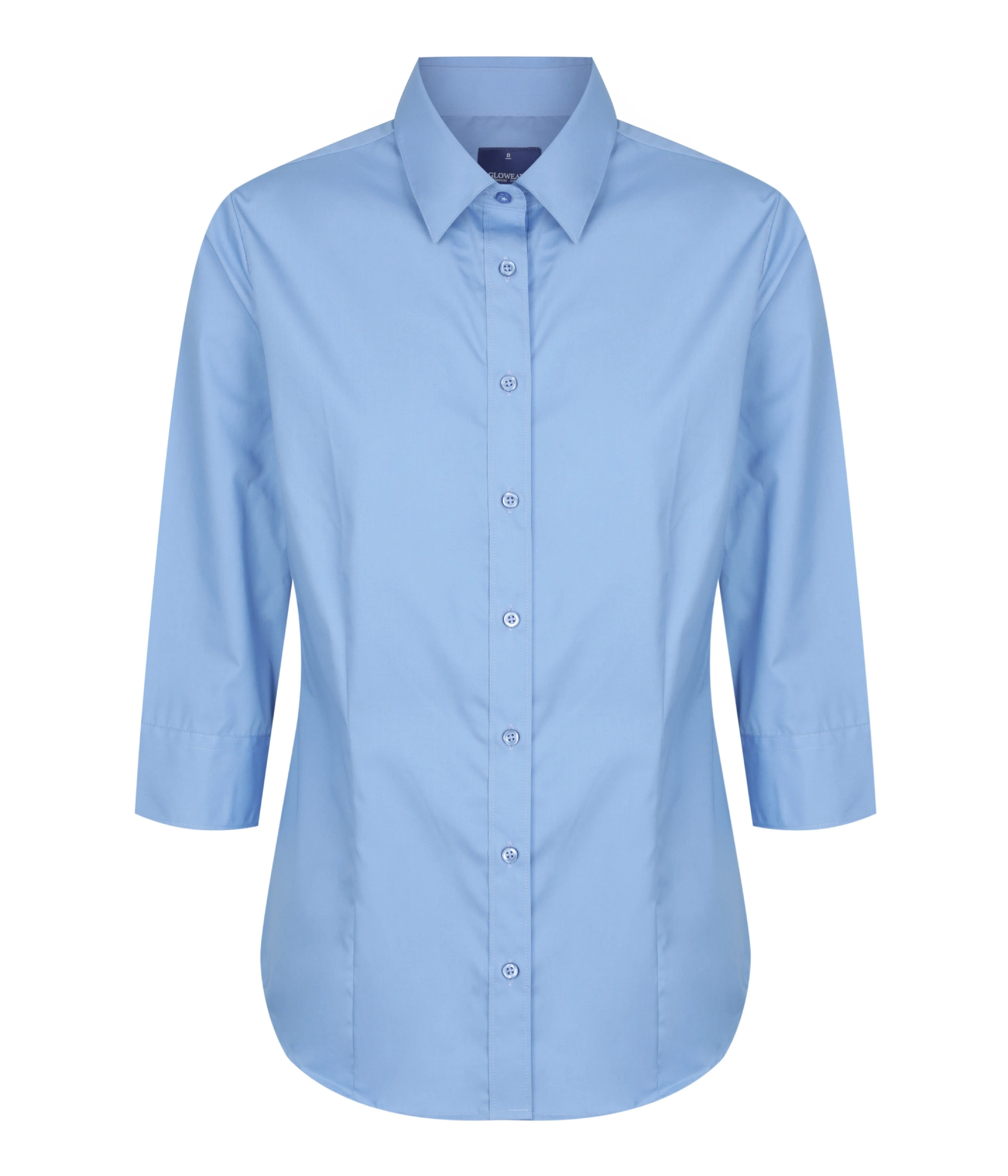 1520WZ Premium Poplin 3/4 Sleeve Shirt