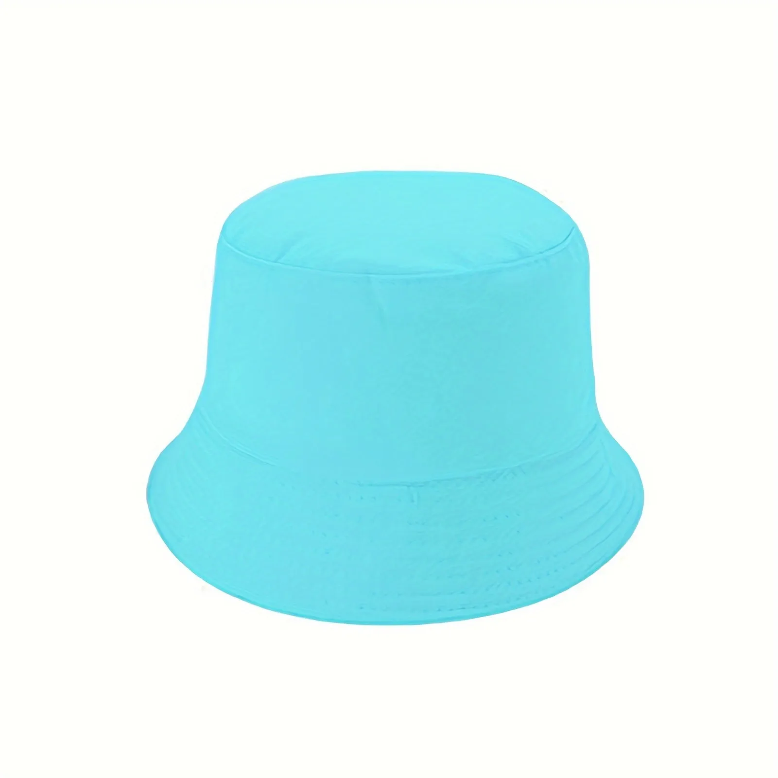 1pc UV Shield Unisex Bucket Hat - Fashionable Solid Hue, Sun-Smart Wide Brim - All-Season Protection for Outdoor Adventures, Ideal for Summer, Spring, Fall Beach Travel