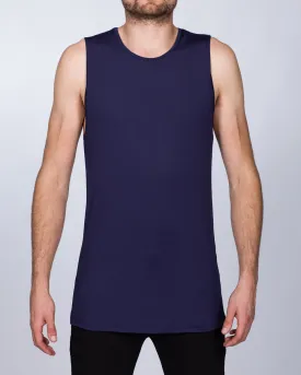 2t Tall Tank Top (navy)