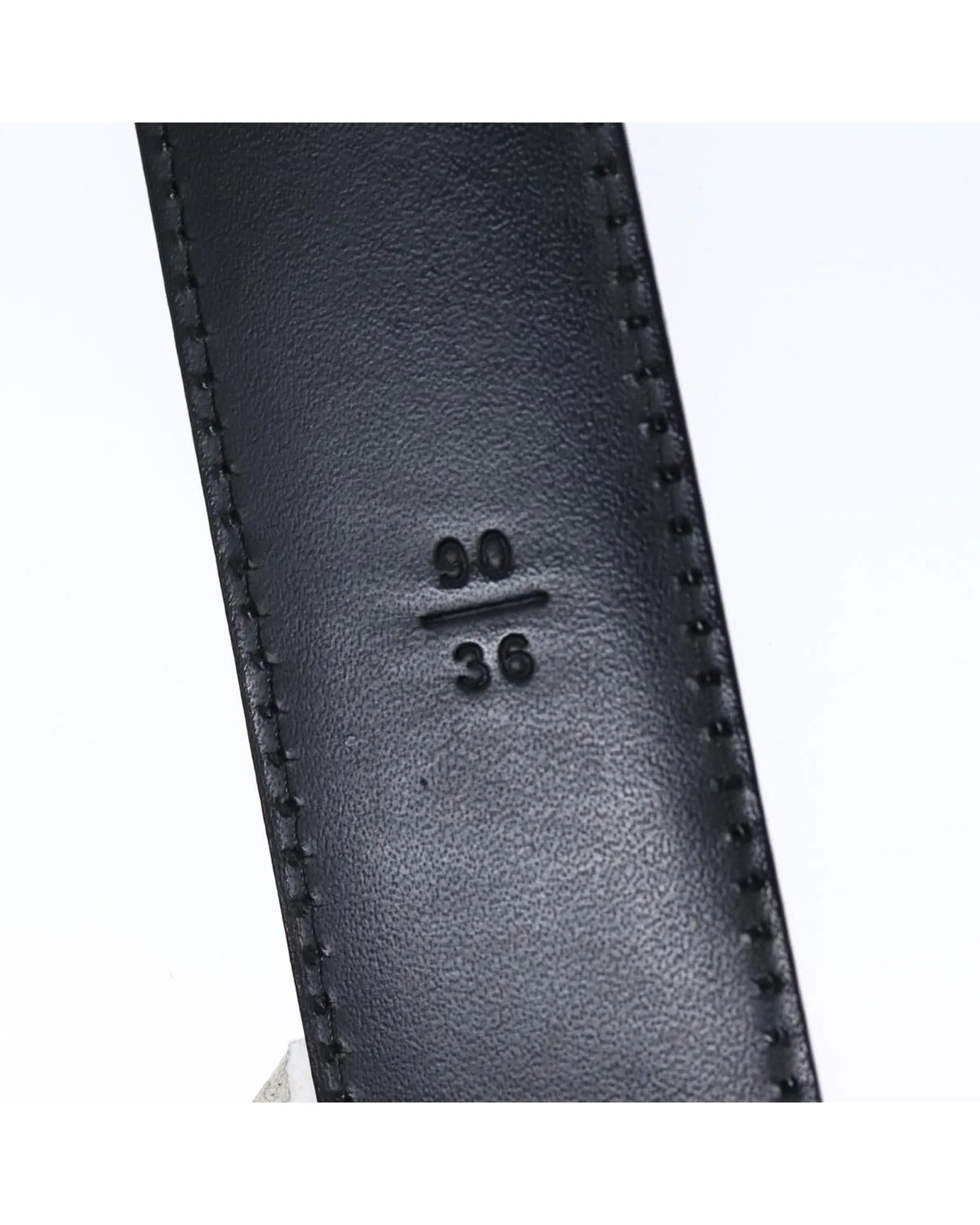 Black Epi Leather Belt with LV Logo Buckle - Authentic LV Fashion Accessory