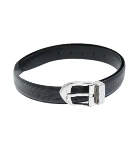 Black Epi Leather Belt with LV Logo Buckle - Authentic LV Fashion Accessory