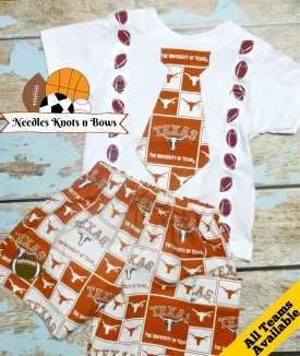 Boys Texas Longhorns Outfit