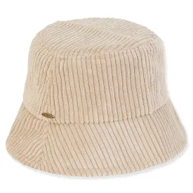 Corduroy Bucket Beige