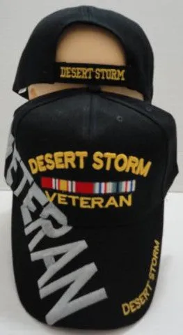 desert storm veteran hat / baseball cap Case of 24