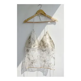 Ivory aari work top