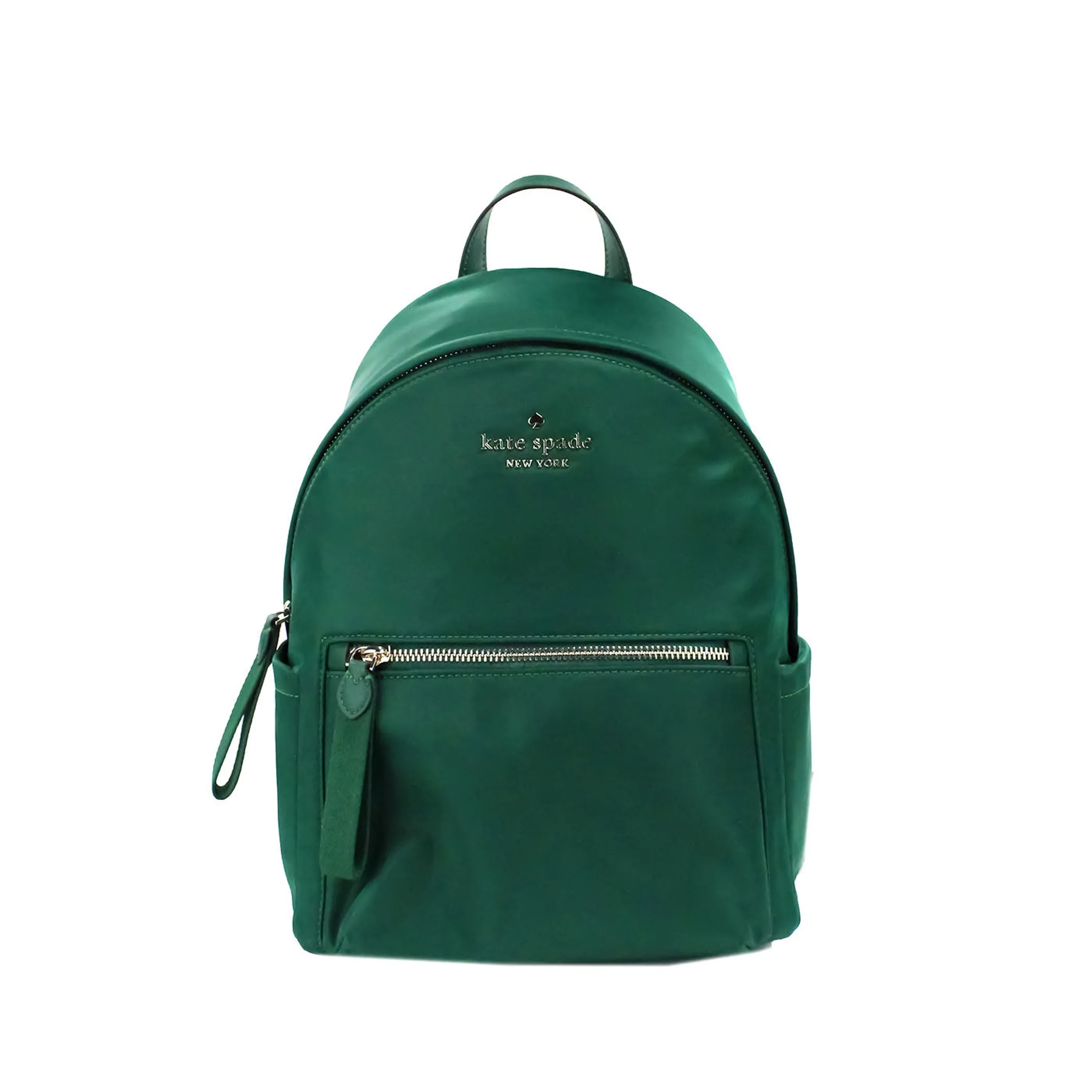 Kate Spade Leila Medium Deep Jade Nylon Dome Backpack