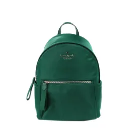 Kate Spade Leila Medium Deep Jade Nylon Dome Backpack