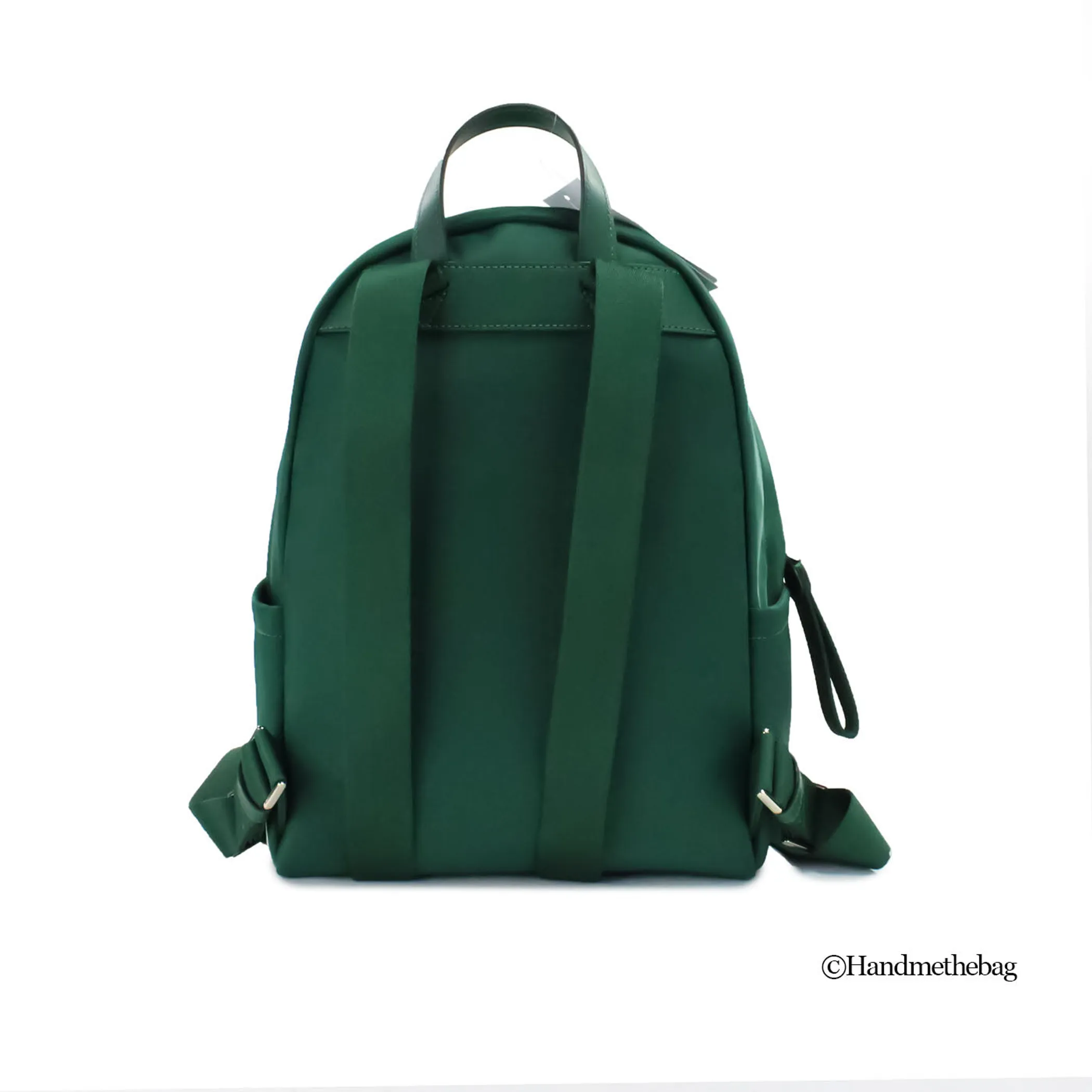 Kate Spade Leila Medium Deep Jade Nylon Dome Backpack