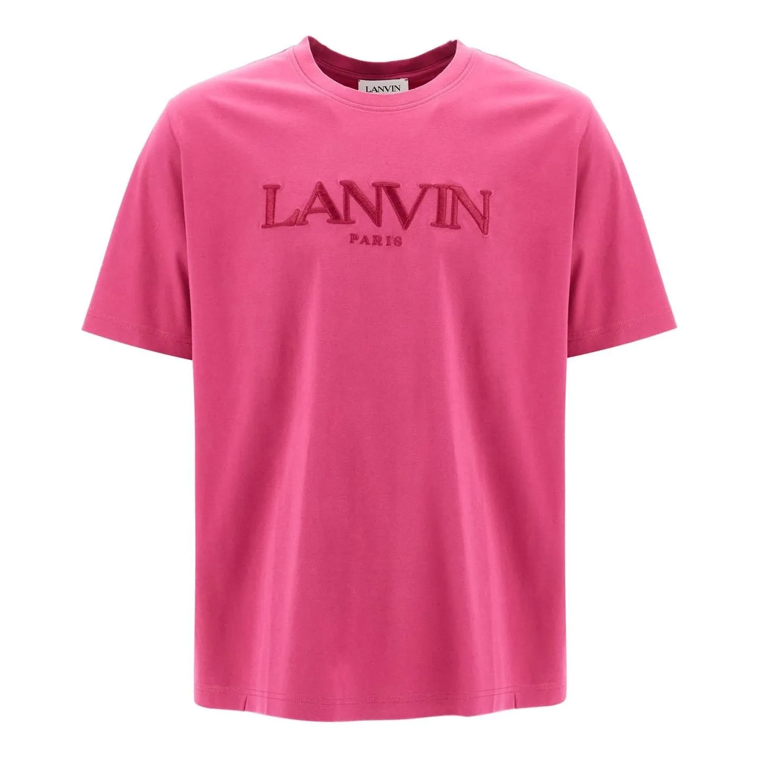 Lanvin t-shirt with embroidered logo design