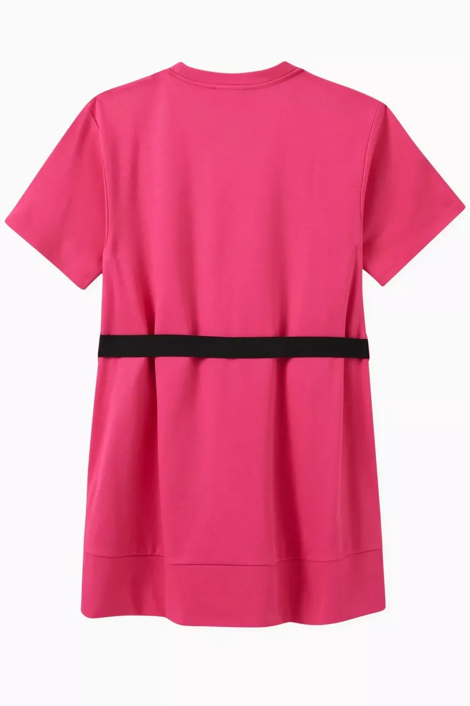 Logo Dress with Belt