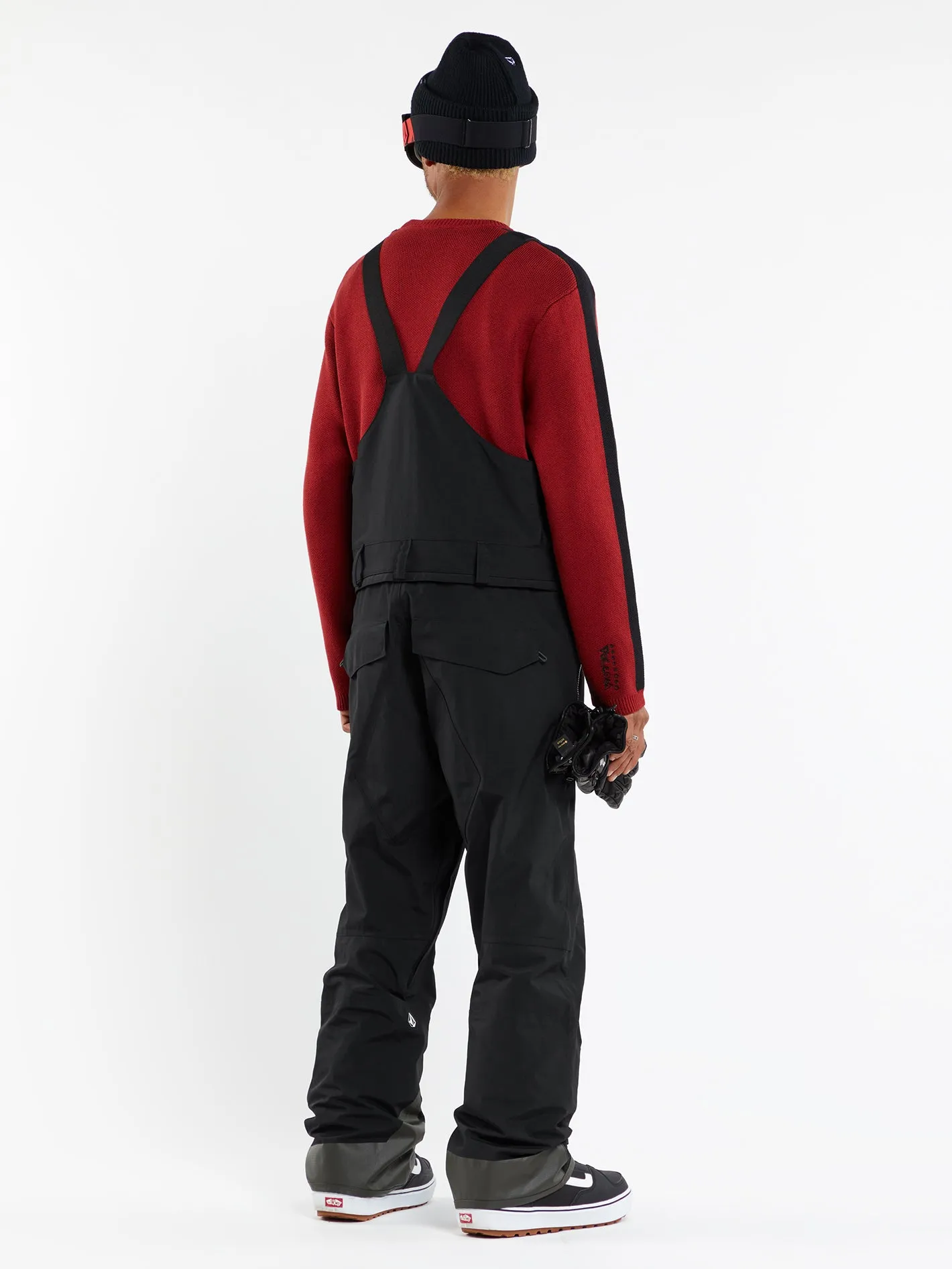 Mens Rain Gore-Tex Bib Overalls - Black