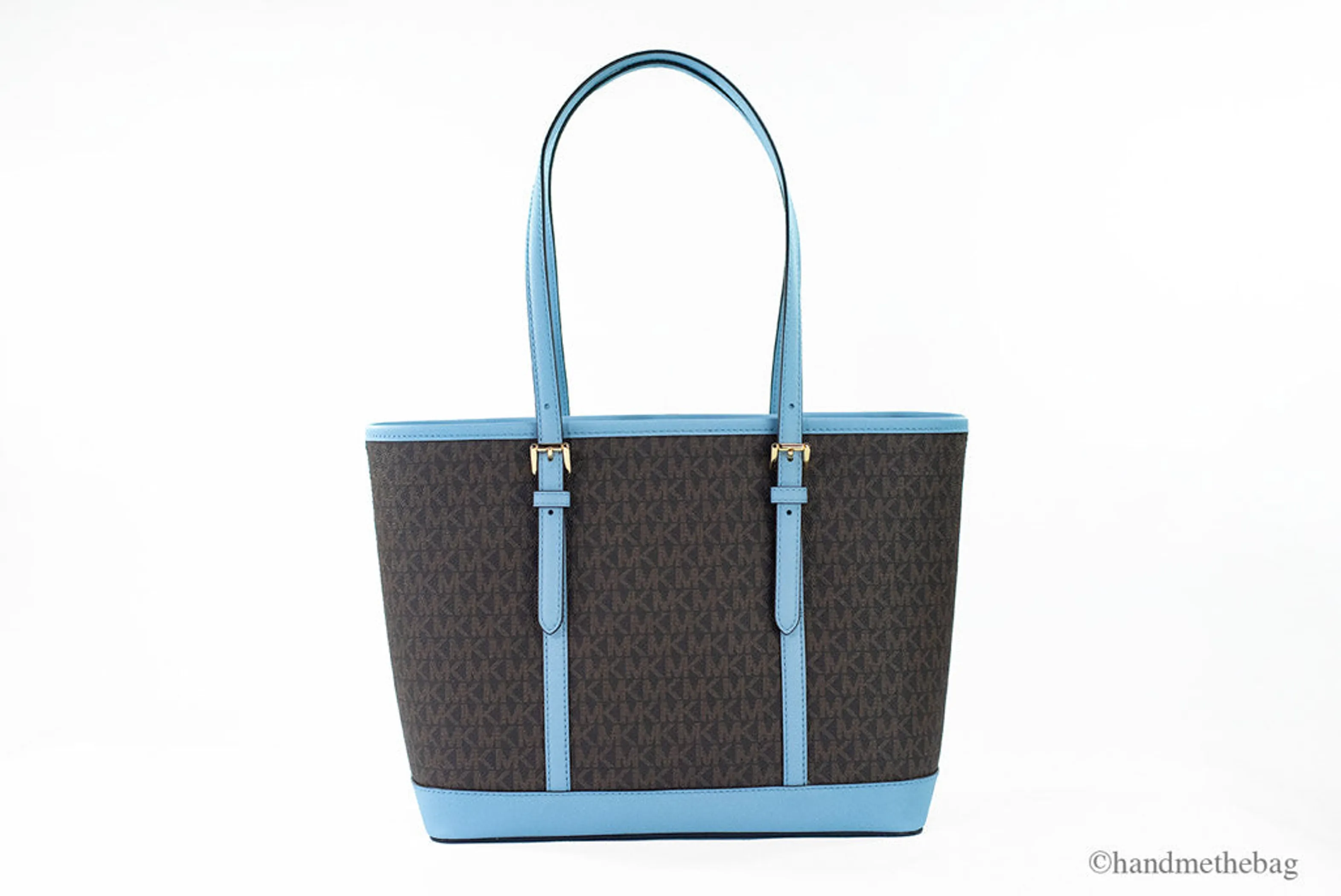 Michael Kors Jet Set Travel Small Pale Blue Tote