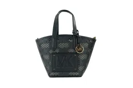 Michael Kors Kimber Small Black Vegan 2-in-1 Zip Tote