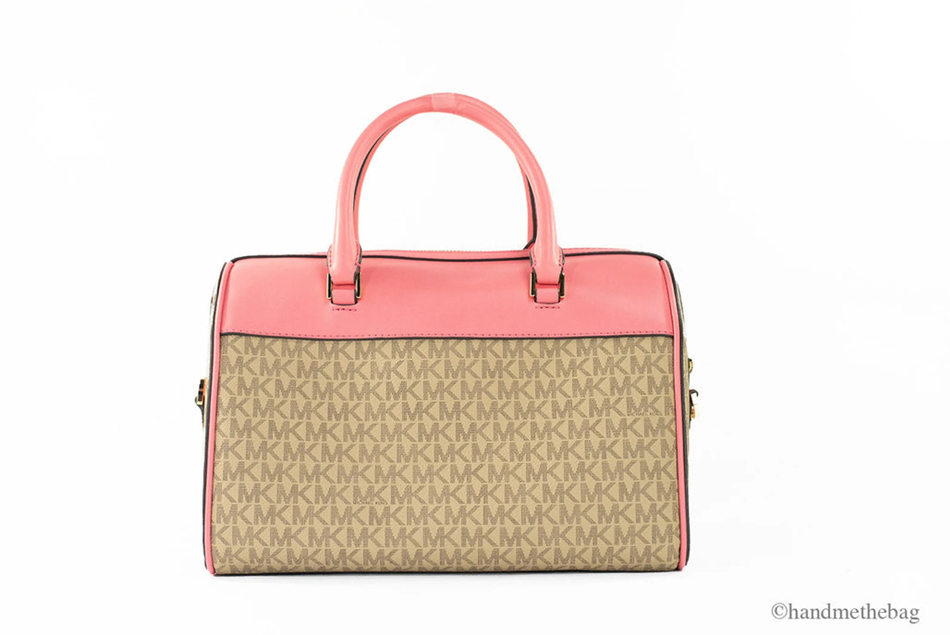 Michael Kors Travel Medium Tea Rose Signature Duffle Bag