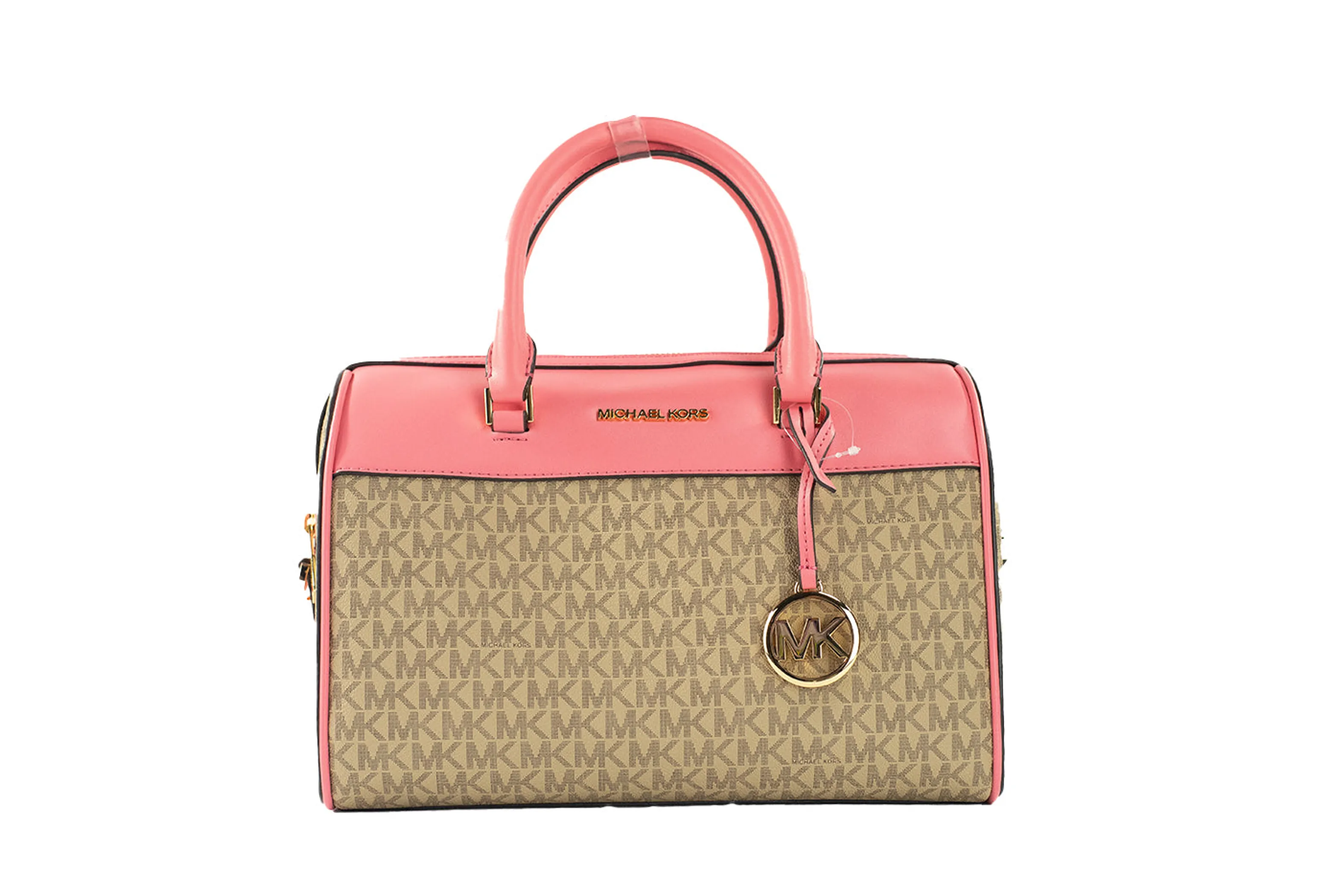 Michael Kors Travel Medium Tea Rose Signature Duffle Bag