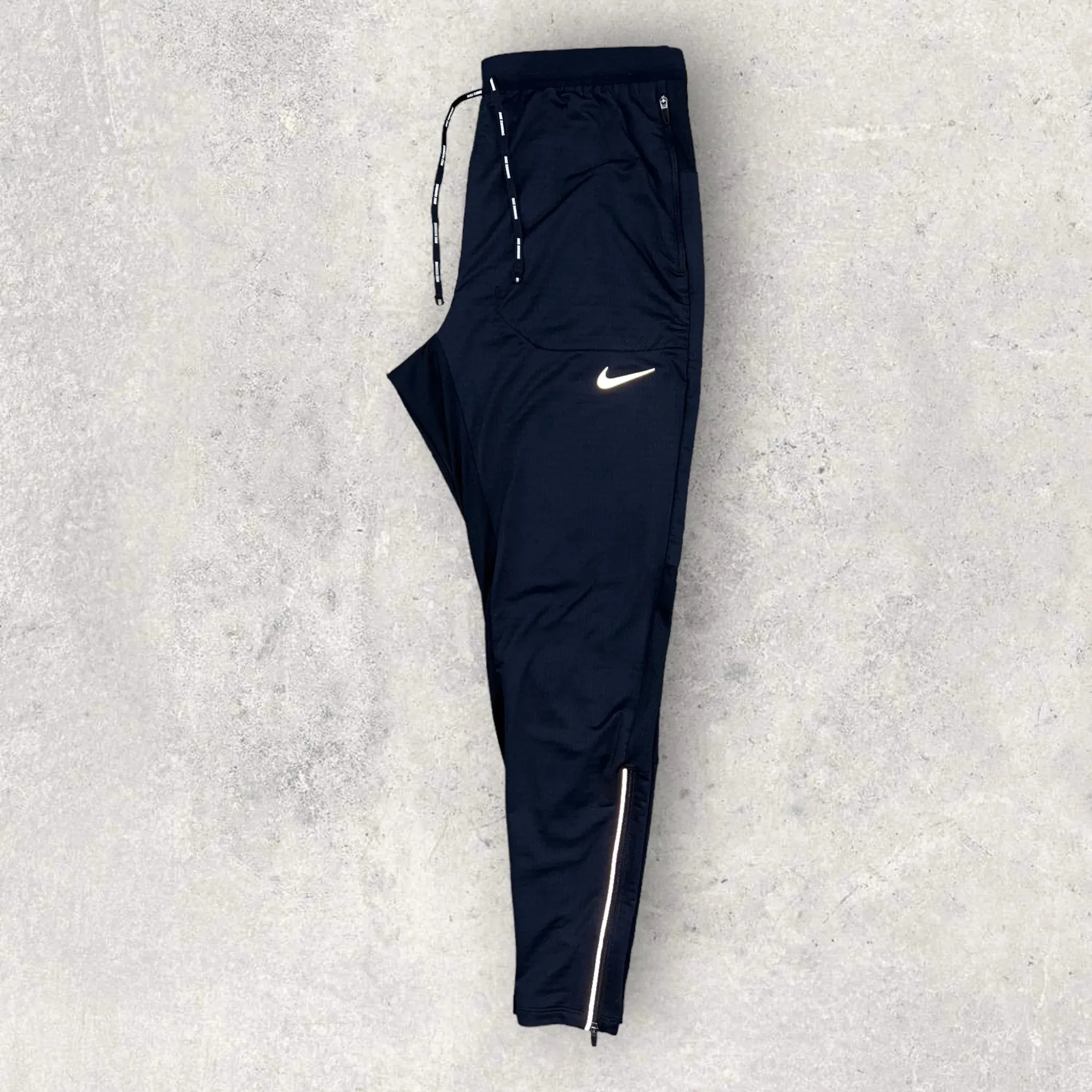 NIKE MILER 1.0 TROUSER SET - RUSH FUSHSIA / PHENOM ELITE BLACK PANTS