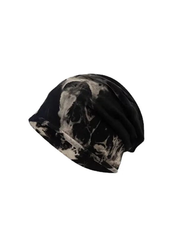 Normcore Keep Warm Tie-Dyed Hats&Caps