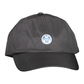 North Sails Black Polyamide Men Cap