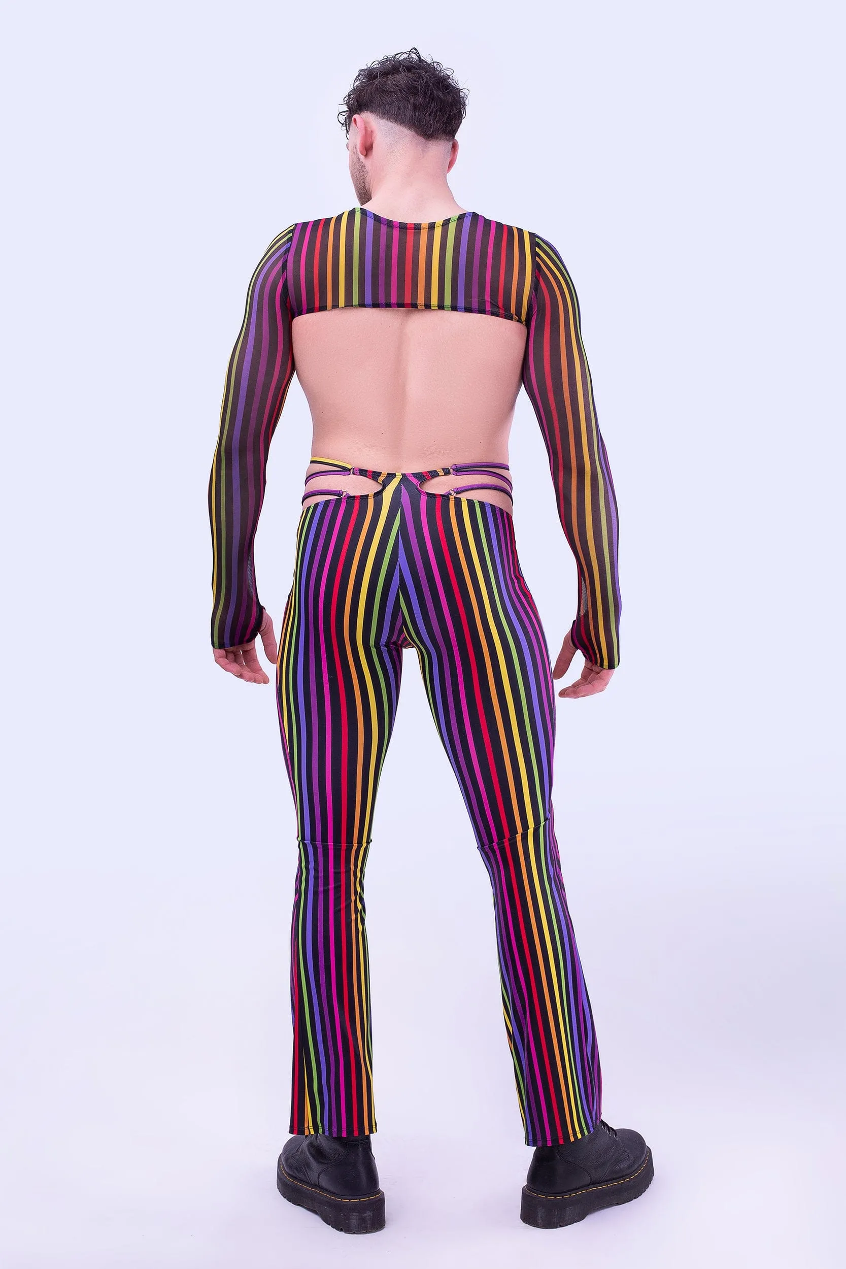 Refraction Male Mesh Shrug