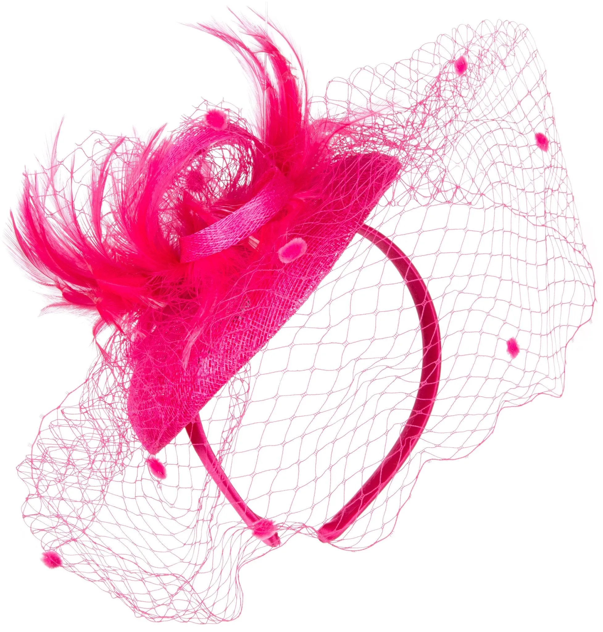 Sakkas Antoinette Feather Fascinator