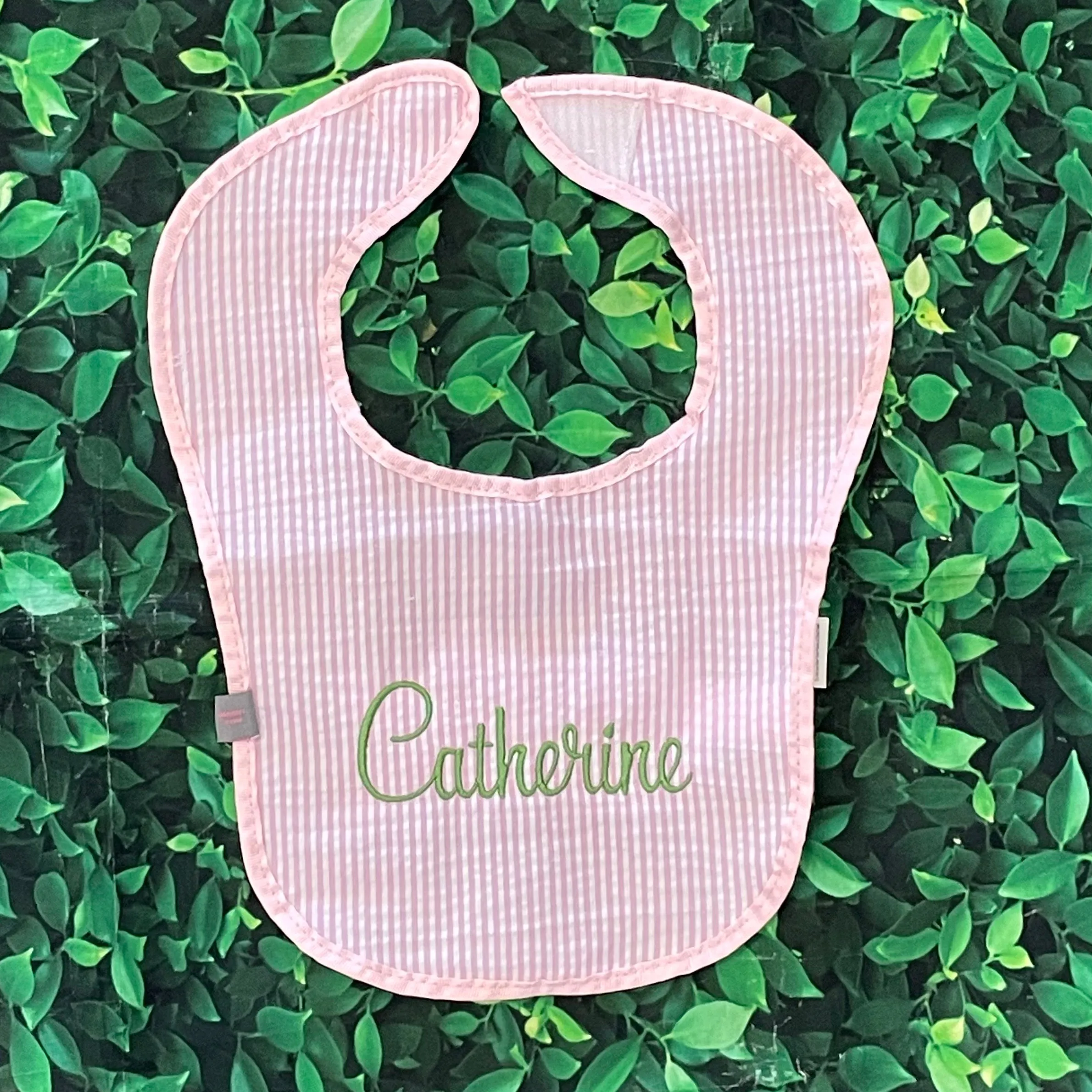 Seersucker Bib from Mint