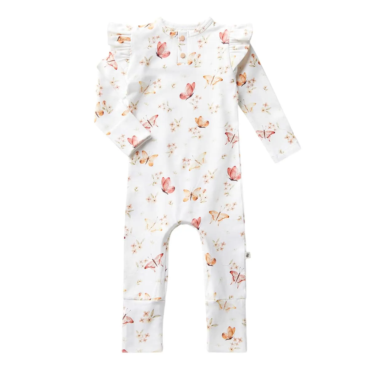 Snuggle Hunny Growsuit - Butterfly Organic