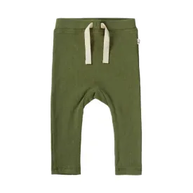 Snuggle Hunny Pants - Olive Organic