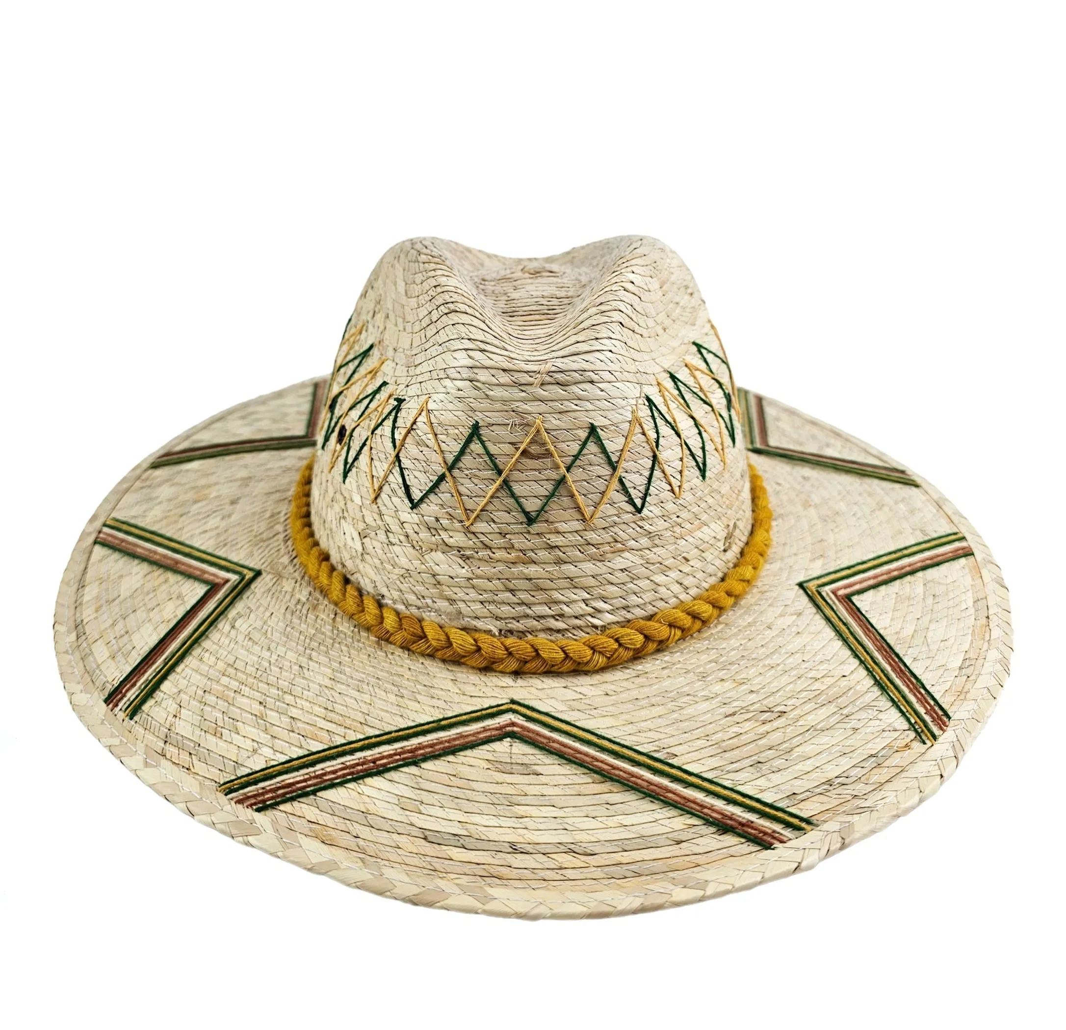 Sunset Panama Palm Leaf Hat