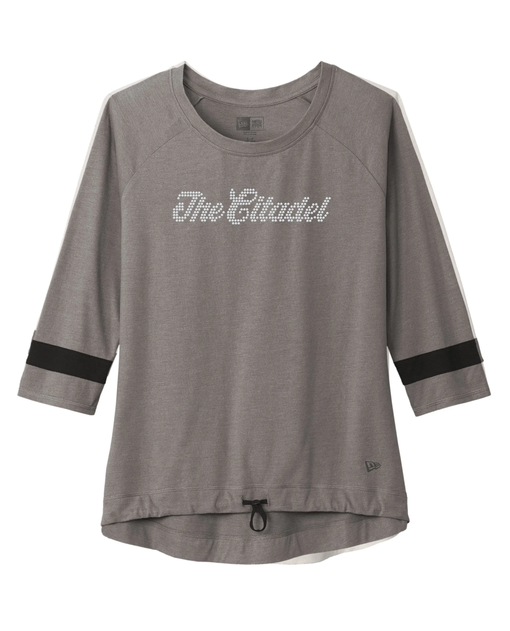 The Citadel Rhinestones New Era ® Ladies Tri-Blend 3/4-Sleeve Tee