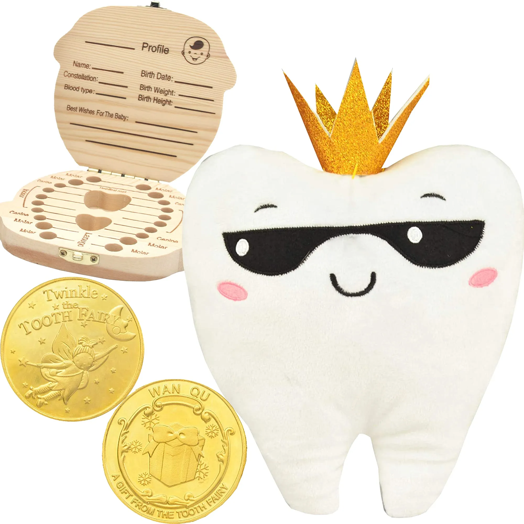 Tooth Fairy Kit Boys, Tooth Fairy for Boys, Tooth Fairy Pillow Boy, Tooth Fairy Box